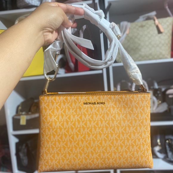Michael Kors Handbags - mk double zip crossbody